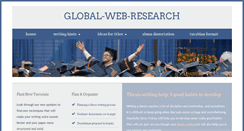 Desktop Screenshot of global-web-research.com