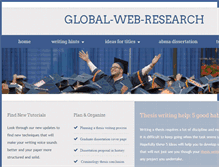 Tablet Screenshot of global-web-research.com